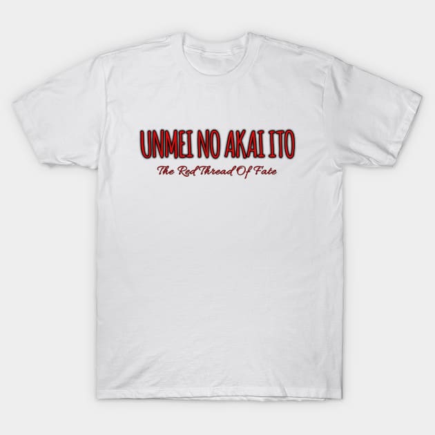 Unmei No Akai Ito T-Shirt by Bee92